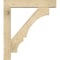 Ekena Millwork Balboa Block Rough Sawn Bracket w/ Offset Brace, Douglas Fir, 6"W x 30"D x 34"H BKT0604X30X34BOA05RDF - alternate 2